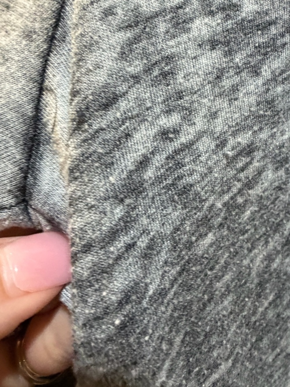 Y2K Juicy Couture Jacket L Velvet Velour Peplum Blazer in Washed Gray 2000s - Picture 4 of 5